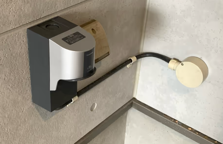 屋外コンセント取付工事